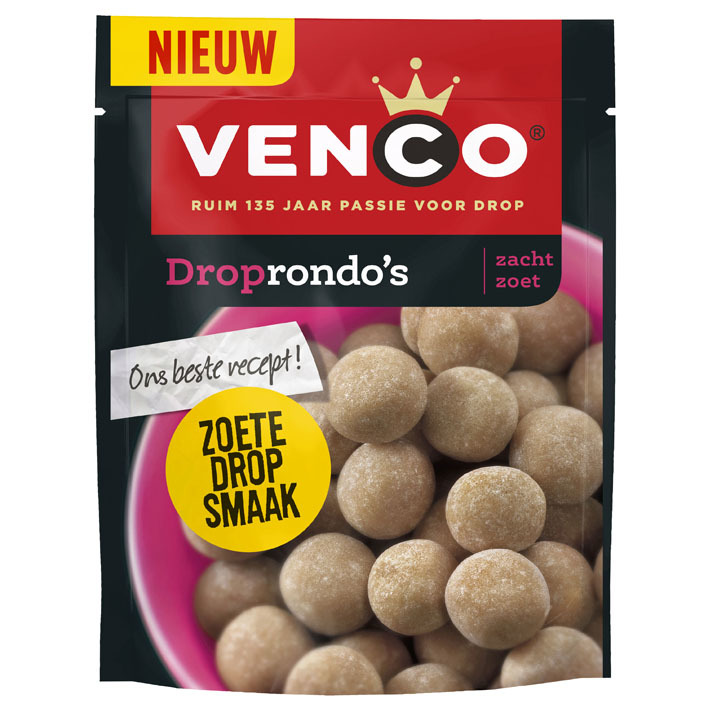 Venco Droprondo's zacht zoet
