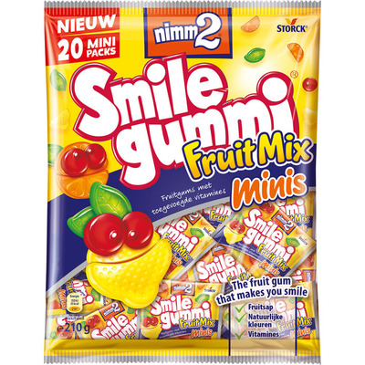 Smilegummi Fruitmix mini's