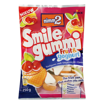 Smilegummi Fruit & yoghurt