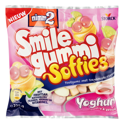 Smilegummi Softies yoghurt