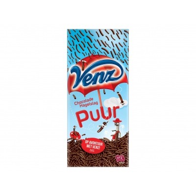 Venz Chocolade hagelslag puur