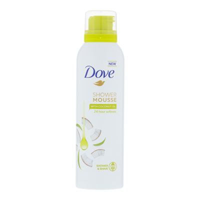 Dove Doucheschuim coconut oil