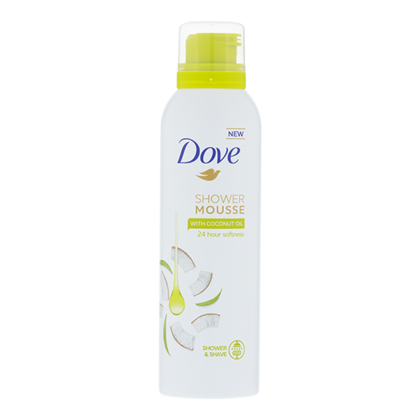 Dove Doucheschuim coconut oil