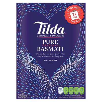 Tilda Wholegrain steamed basmati&quinoa