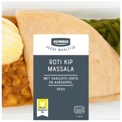 Huismerk Roti Kip Massala