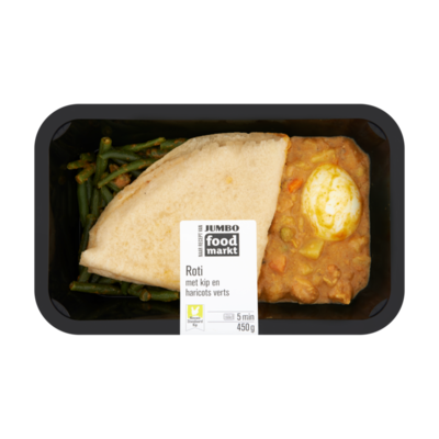 Huismerk Foodmarkt Nieuwe Standaard Kip Roti met Kip en Haricots Verts