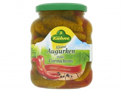 Kühne Kleine augurken pikant