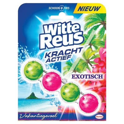 Witte Reus kracht actief toiletblok exotisch