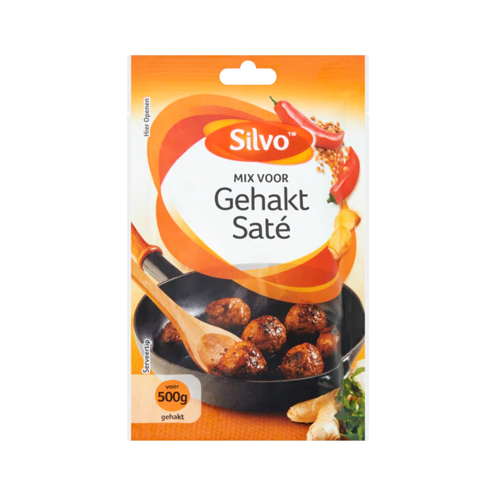 Silvo Mix voor Gehakt Saté