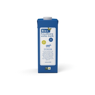 Bio+ volle melk houdbaar