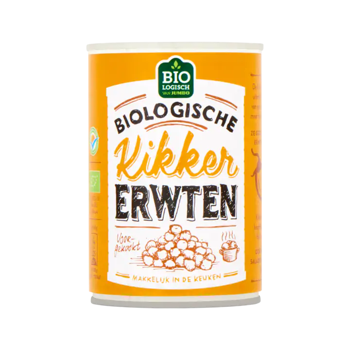 Huismerk Biologische Kikkererwten Voorgekookt