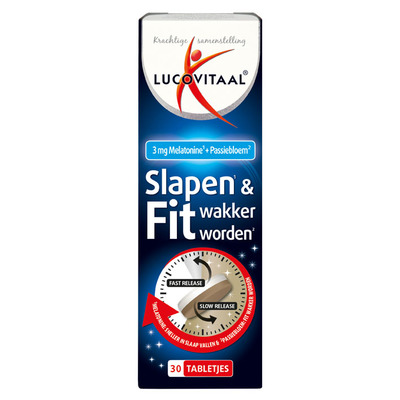 Lucovitaal Slapen & fit wakker worden tabletten
