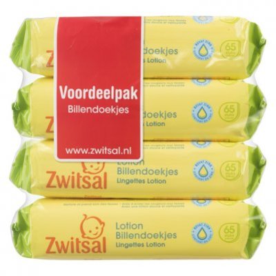 Zwitsal Billendoek lotion 4-pack