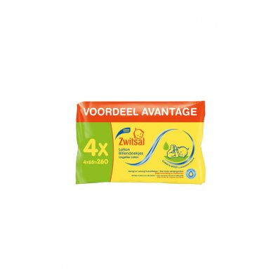 Zwitsal Billendoek lotion 4-pack