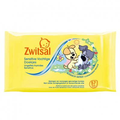 Zwitsal Vochtig doekjes Woezel & Pip