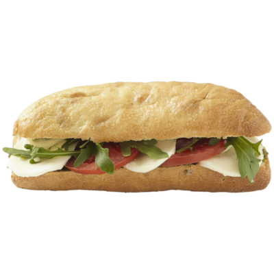Huismerk Broodje Caprese Wit
