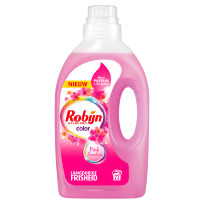 Robijn Wasmiddel vloeibaar color Pink Sens.