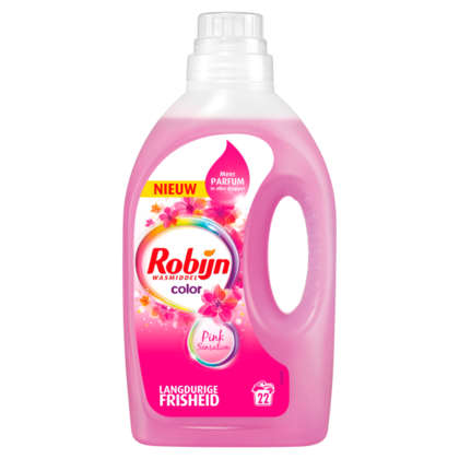 Robijn Wasmiddel vloeibaar color Pink Sens.