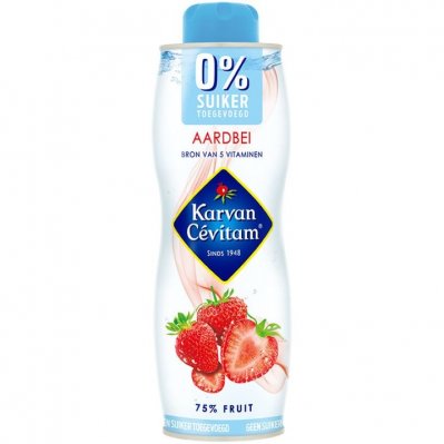 Karvan Cévitam Aardbei 0% suiker toegevoegd