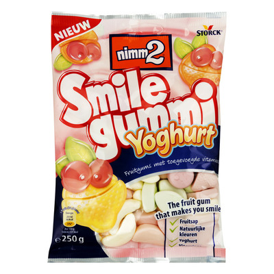 Smilegummi Yoghurt