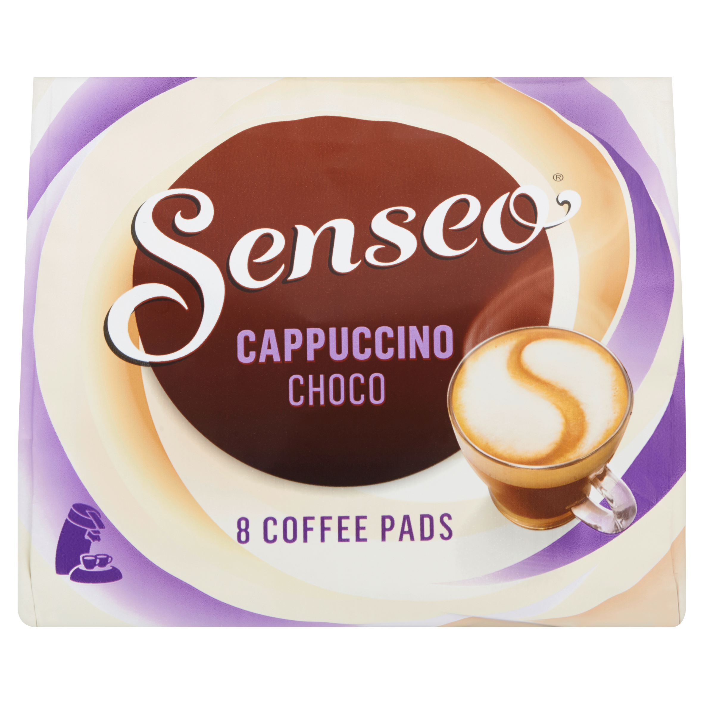SENSEO Cappuccino Choco Koffiepads 8 Stuks