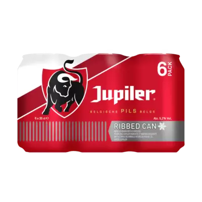 Jupiler Belgische Pils Ribbed Can Blikken