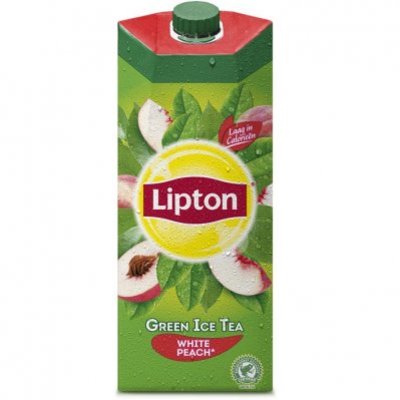 Lipton Ice tea green white peach