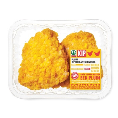 Huismerk Pluim kipkrokantschnitzel 2 stuks