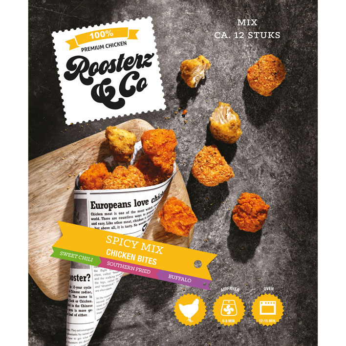 Roosterz & Co Bites spicy mix