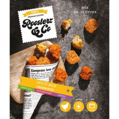 Roosterz & Co Bites spicy mix