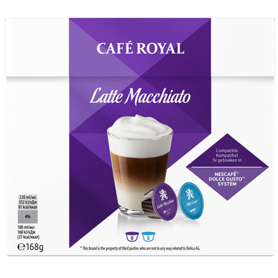 Café Royal Latte macchiato capsules
