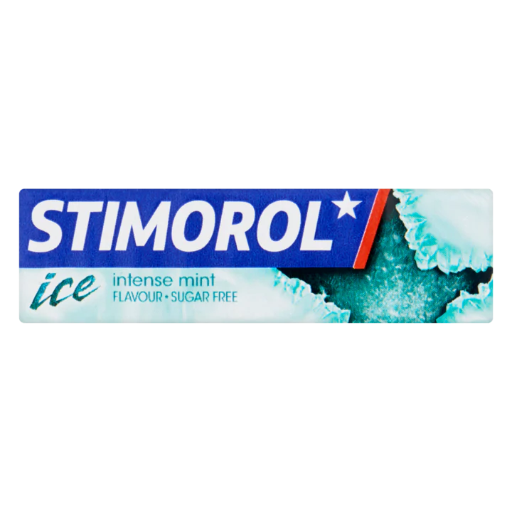 Stimorol Ice Intense Mint Flavour Sugar Free 10 Stuks