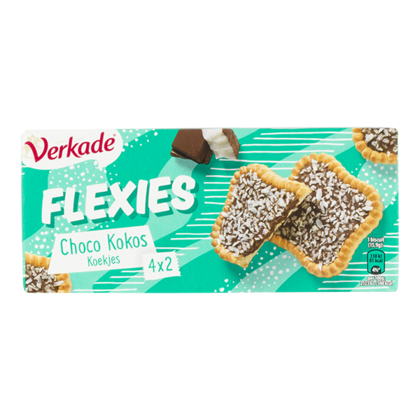Verkade Flexies kokos chocolade