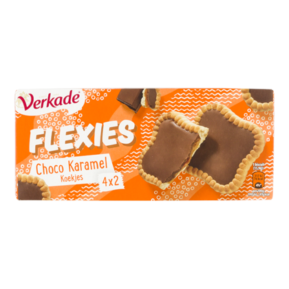 Verkade Flexies karamel chocolade