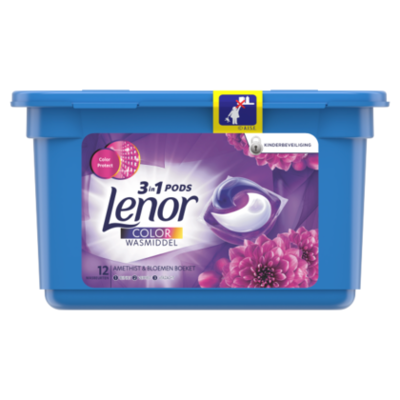 Lenor Wasmiddel capsules pods floral spring
