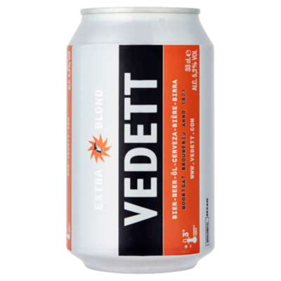 Vedett Extra blond blik 4x6x33cl
