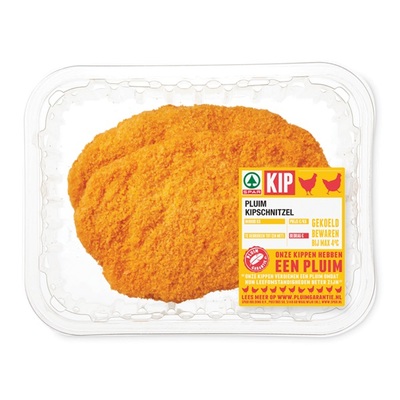 Huismerk pluim kipschnitzel 2 stuks