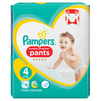 Pampers Permium protection pants maat 4