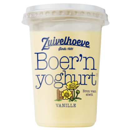 Zuivelhoeve Boer'n yoghurt vanille
