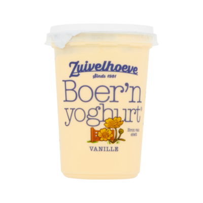 Zuivelhoeve Boer'n Yoghurt Vanille