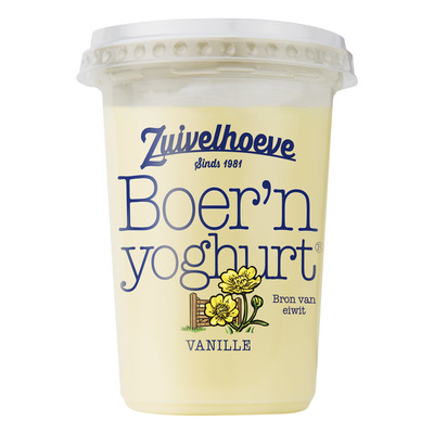 Zuivelhoeve Boer'n yoghurt vanille