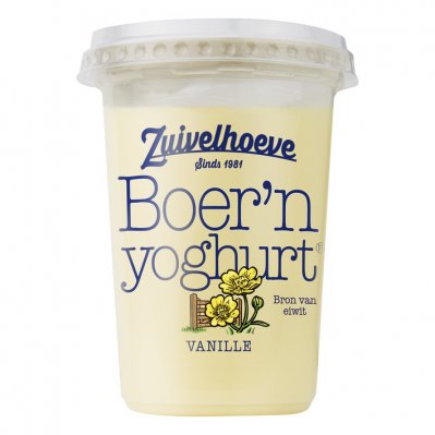 Zuivelhoeve Boer'n yoghurt vanille