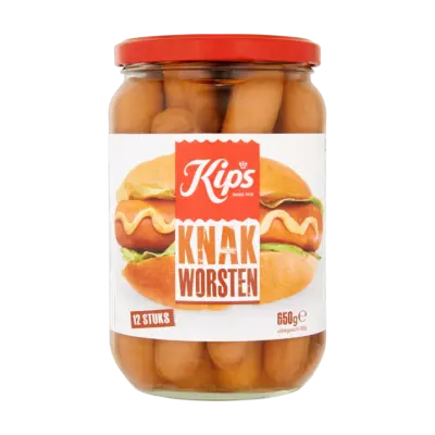 Kips Knakworsten 12 Stuks