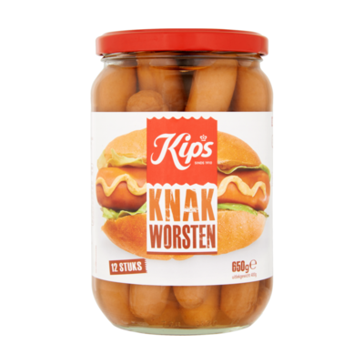 Kips Knakworsten 12 Stuks