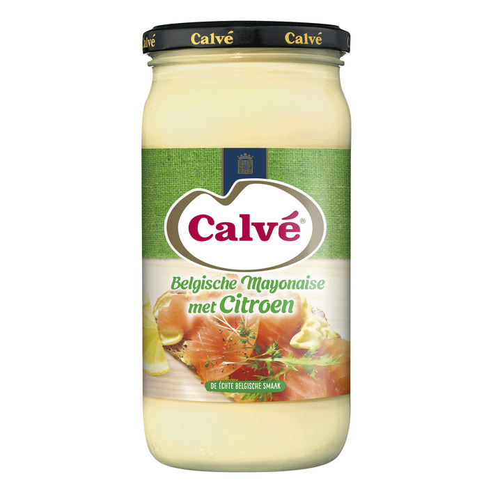Calvé Belgische Mayo Lemon in pot