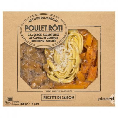 Picard Gebraden kip, tagliatelle en groenten