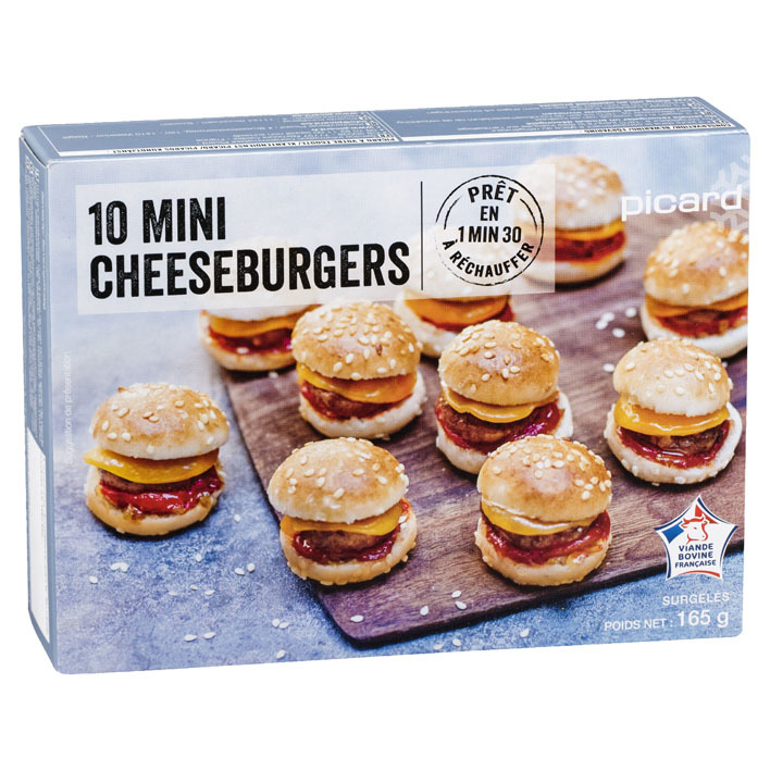 Picard Mini cheeseburgers