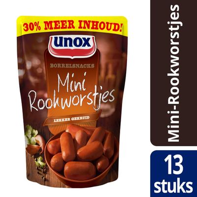 Unox Gekruid Mini-rookworstjes