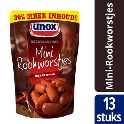 Unox Pittig Mini-rookworstjes