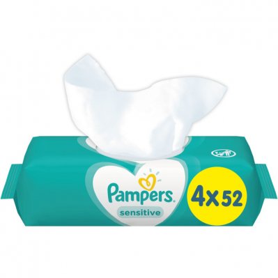 Pampers Baby Wipes Sensitive 4 stuks
